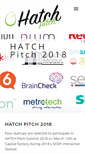 Mobile Screenshot of hatchpitch.com